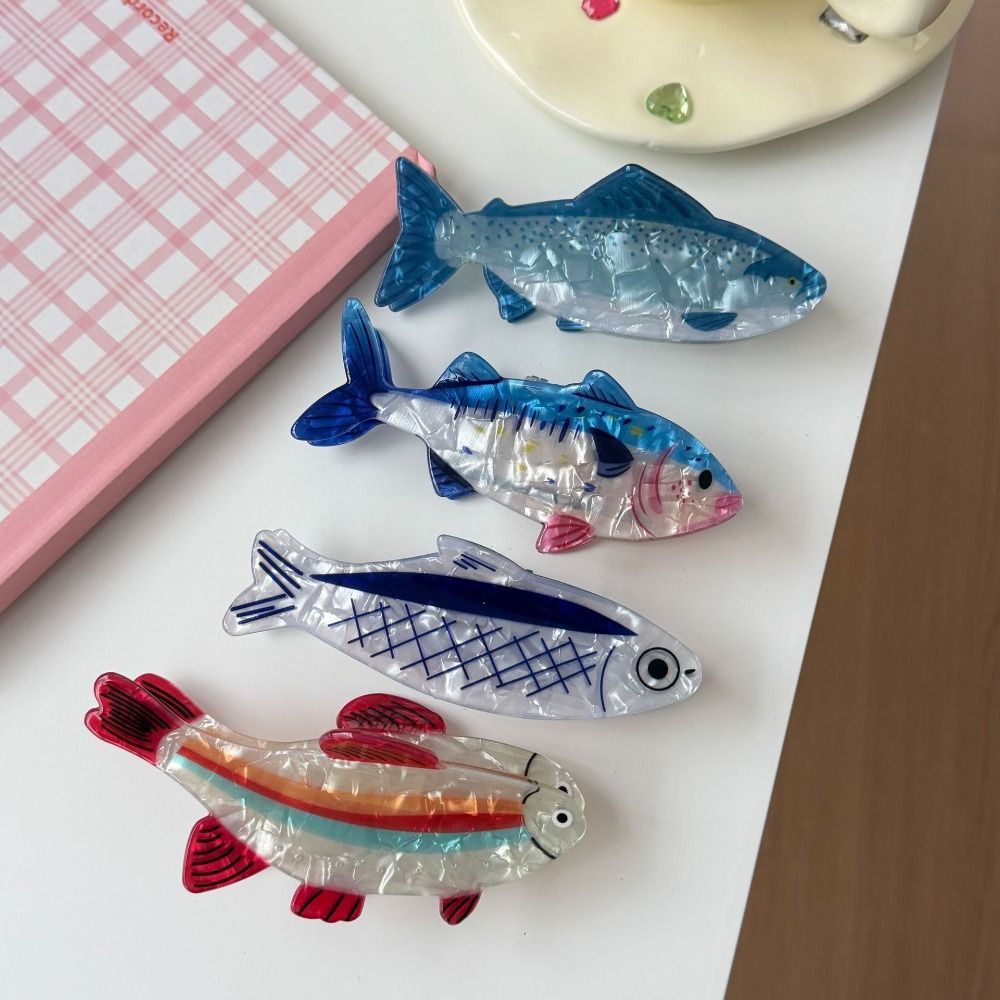 Hairpin Ocean Animal Hair Claw - مراجعة Lifestyle Of Korean وسعره