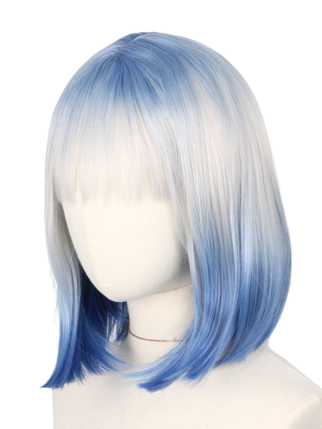 Blue and White Gradient Short  - مراجعة Lifestyle Of Korean وسعره
