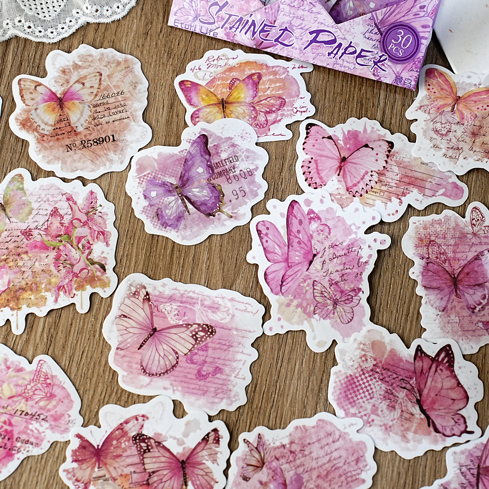 Etori Life Pink Watercolor But - مراجعة Lifestyle Of Korean وسعره