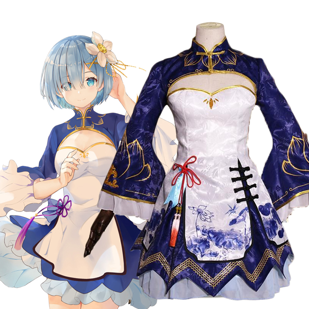 2025 Rem Ram Cosplay Cheongsam - مراجعة South Korea Lifestyle وسعره