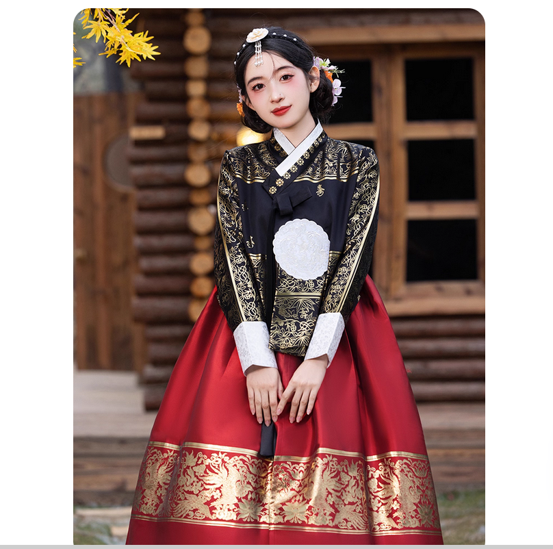 Ethnic style retro Hanbok temp - مراجعة Lifestyle Of Korean وسعره