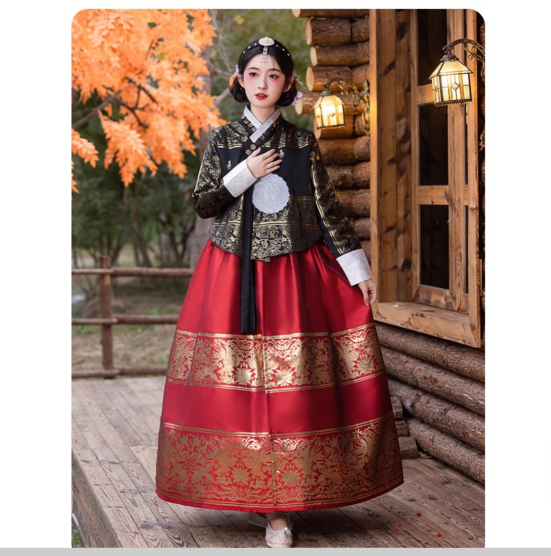 Ethnic style retro Hanbok temp - مراجعة Lifestyle Of Korean وسعره