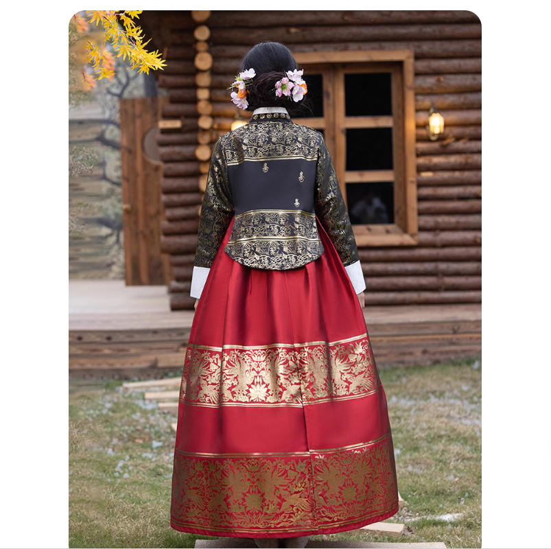 Ethnic style retro Hanbok temp - مراجعة Lifestyle Of Korean وسعره
