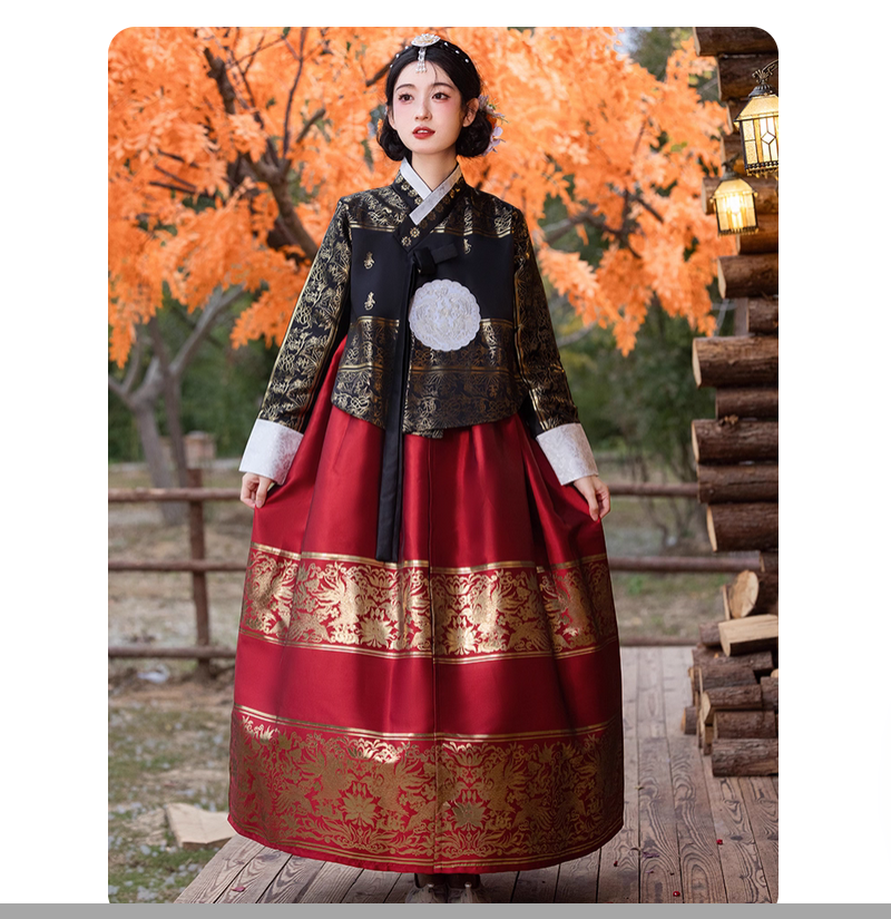 Ethnic style retro Hanbok temp - مراجعة Lifestyle Of Korean وسعره