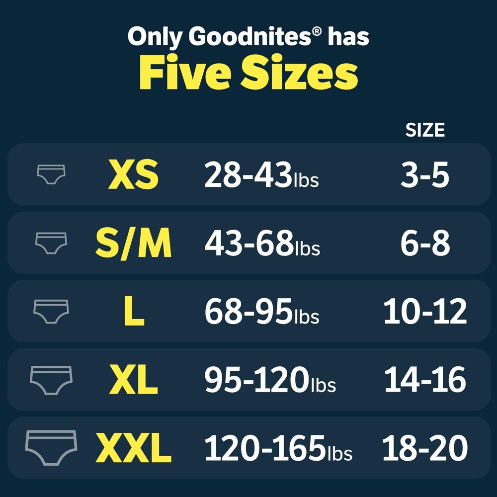 Extra Large Girls Nighttime Be - مراجعة Sleeping Pack Overnight وسعره