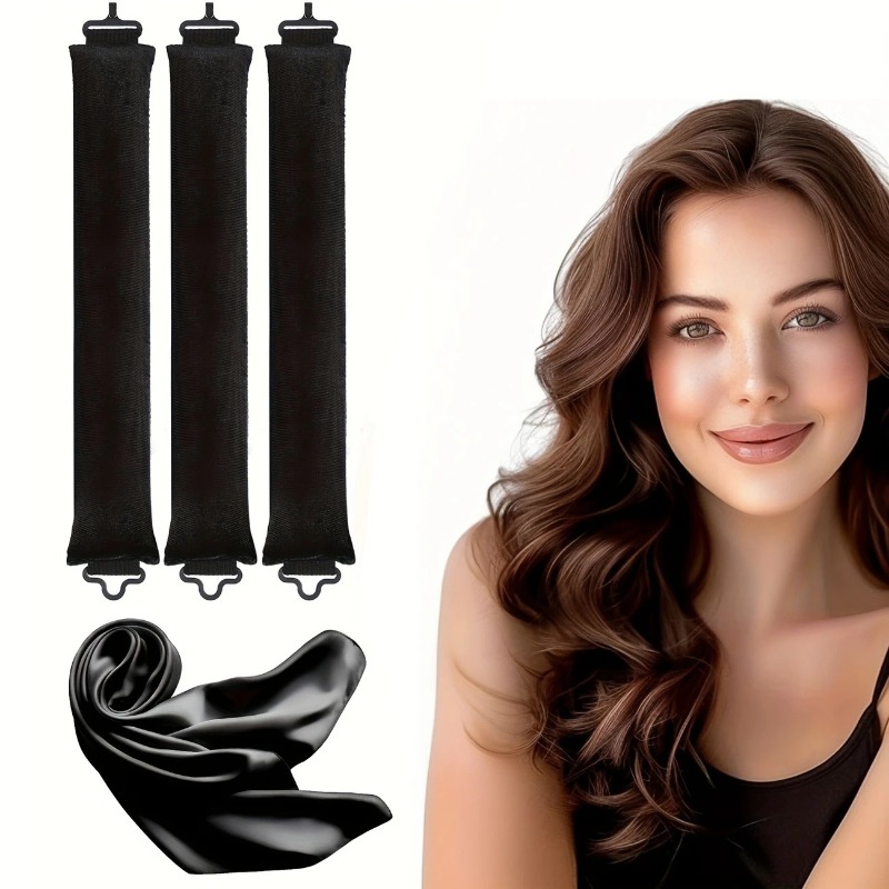 Thickened Heatless Curlers 3 P - مراجعة Sleeping Pack Overnight وسعره