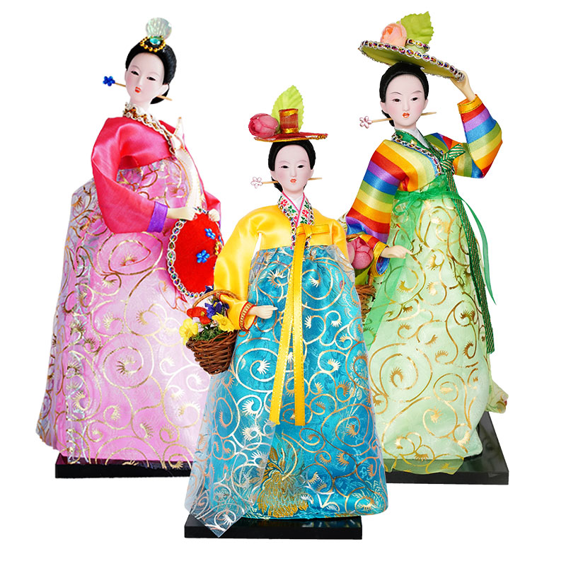 30 CM Korean National Doll Wed - مراجعة Korean Lifestyle Items وسعره