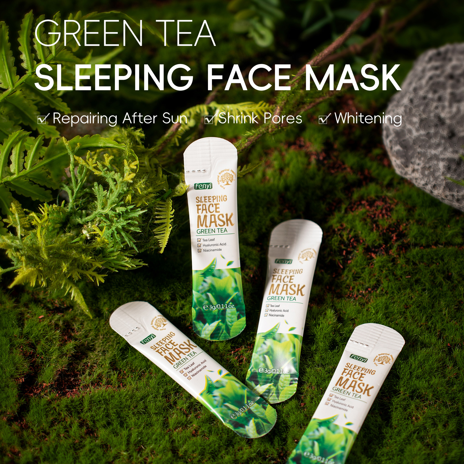 Mixed 5 Types Sleeping Face Ma - مراجعة Sleeping Pack Overnight وسعره