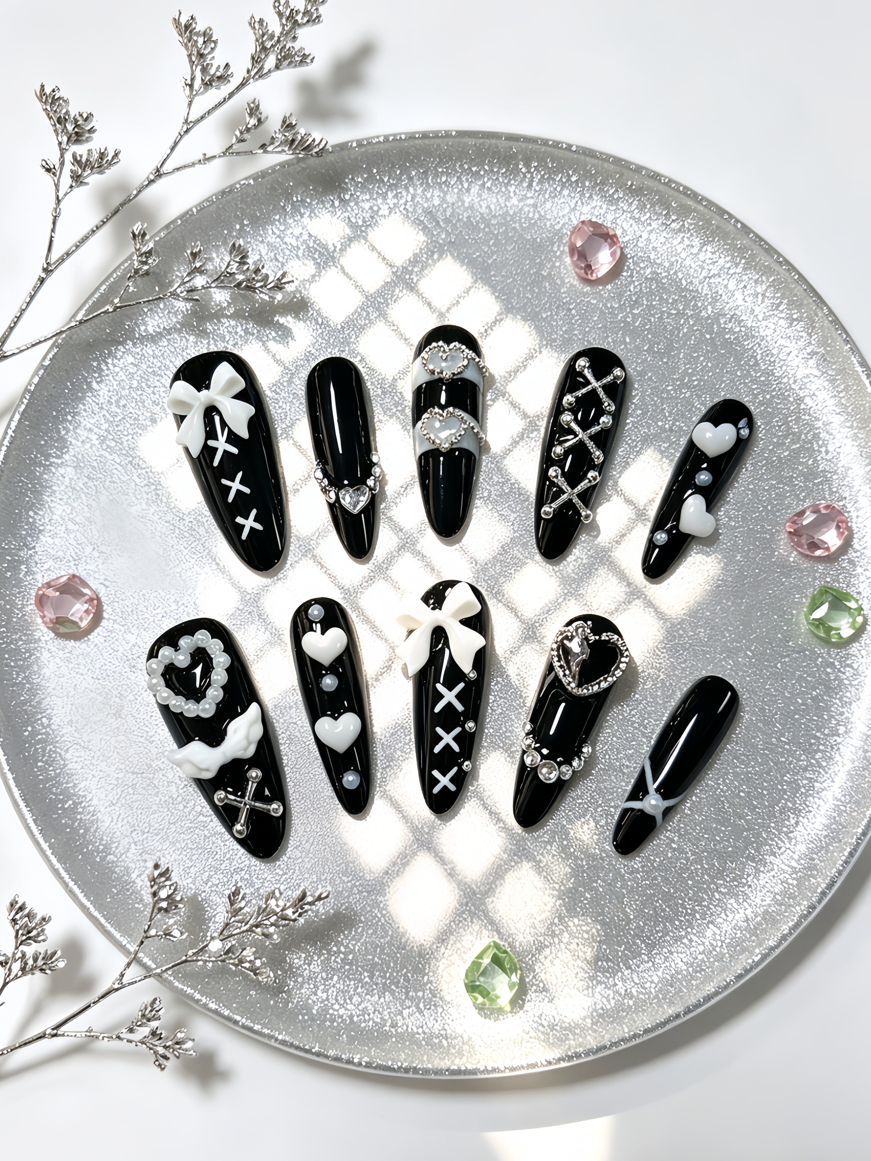 10 Long Black and White Minima - مراجعة Korean Girls Lifestyle وسعره