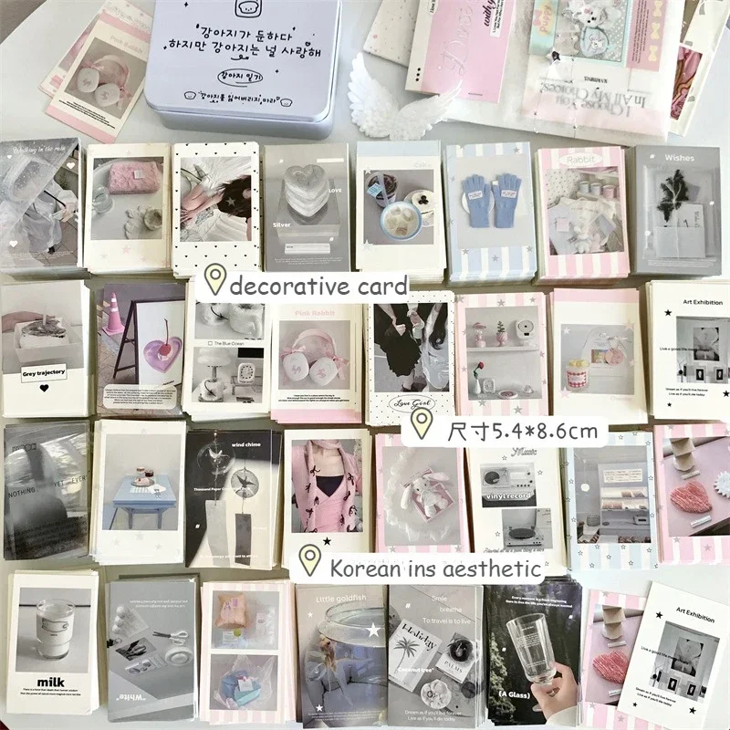 30Pcs Korean Ins Chic Girlish  - مراجعة Korean Lifestyle Aesthetic وسعره
