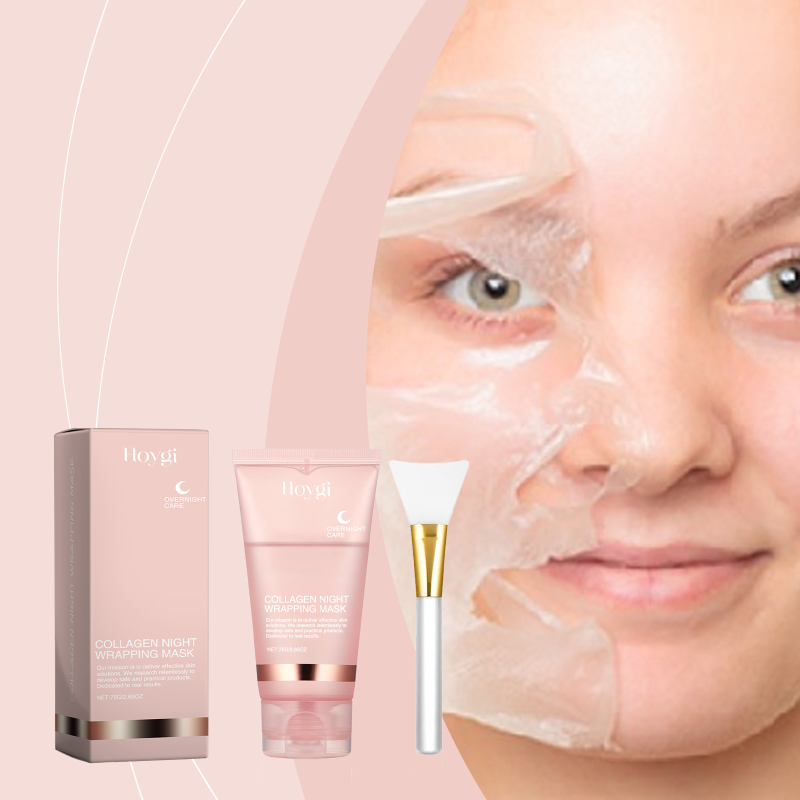 Deep Collagen Mask Peel Off Ma - مراجعة Sleeping Pack Overnight وسعره