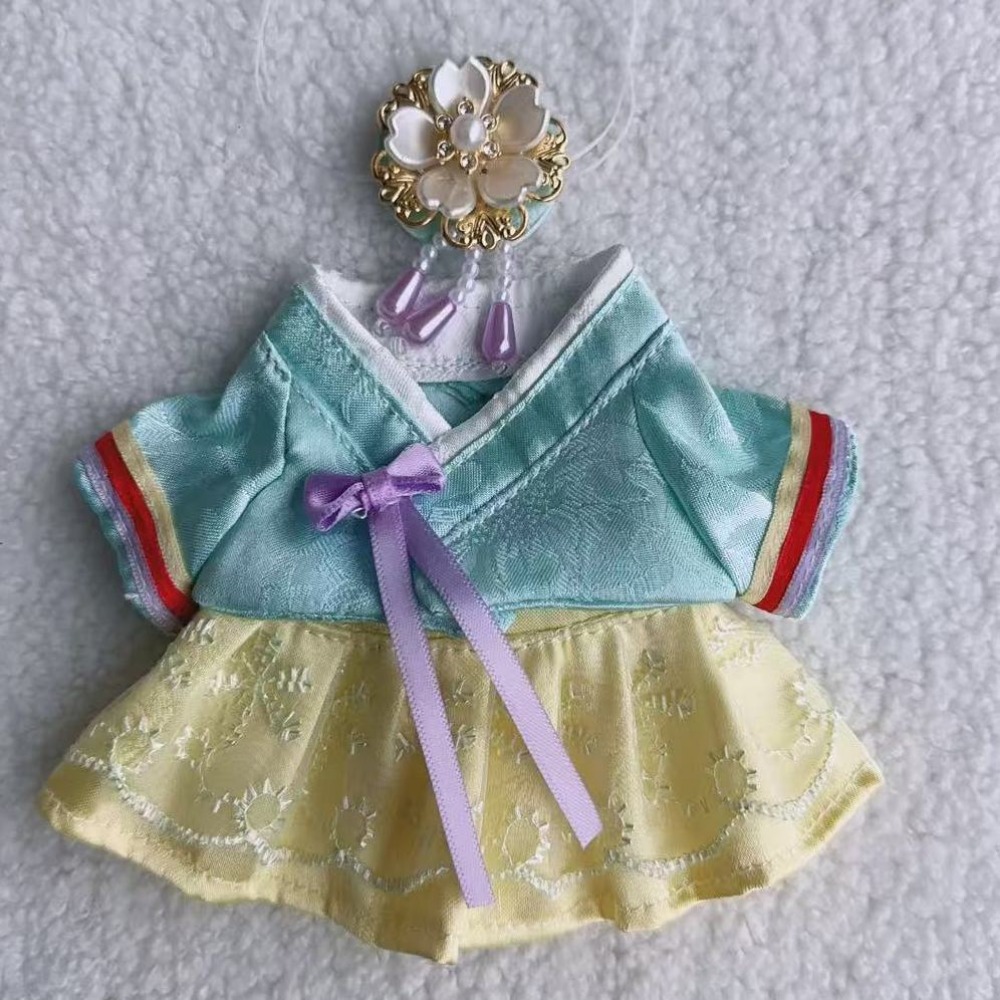 For 15/17cm Labubu Doll Clothe - مراجعة Korean Lifestyle Game وسعره