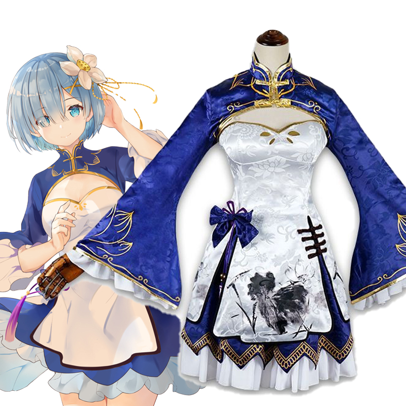 Rem Ram Cosplay Cheongsam Anim - مراجعة South Korea Lifestyle وسعره