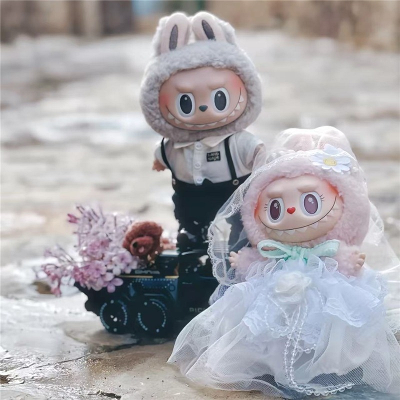 15 17cm For Labubu Doll Korean - مراجعة Korean Lifestyle Items وسعره